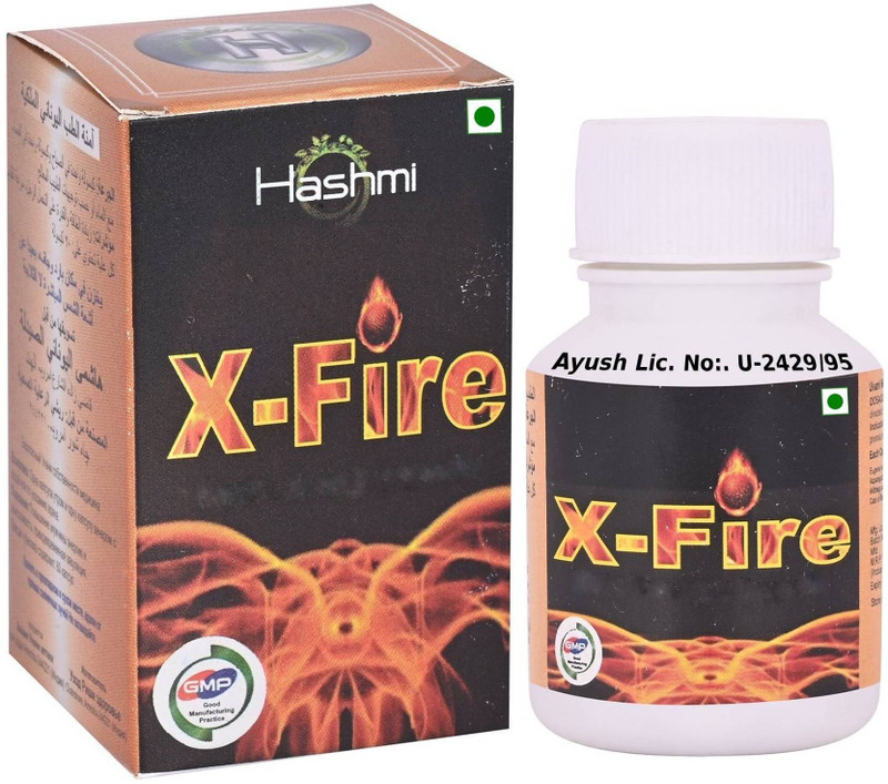 Hashmi X Fire {20 Capsules} Herbal Power for Male Performance & Energy"(20 Capsules)