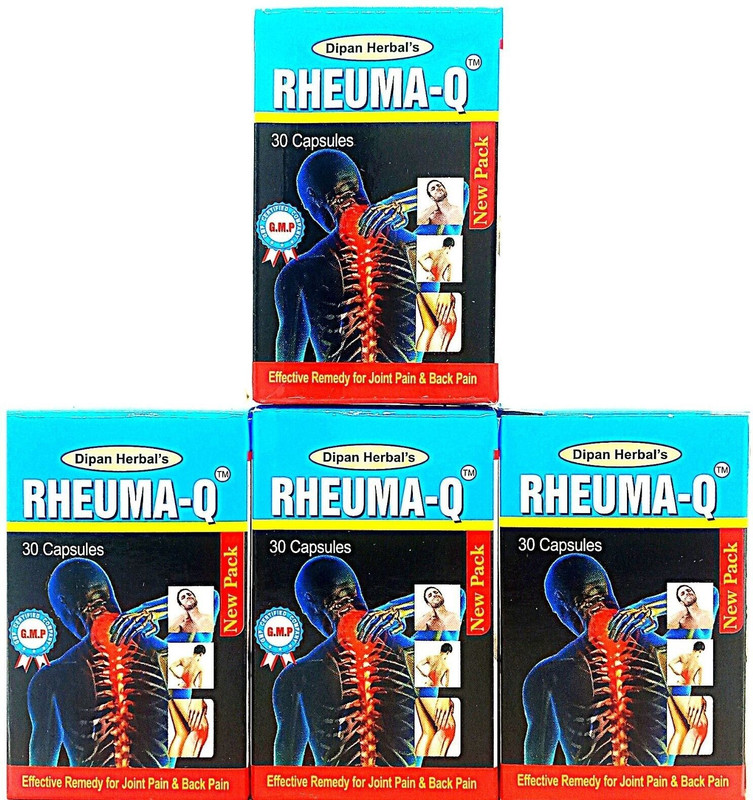 Rheuma-Q 100% AYURVEDIC CAPSULE FOR PAIN RELIEF (PACK OF-1)(30 Capsules)