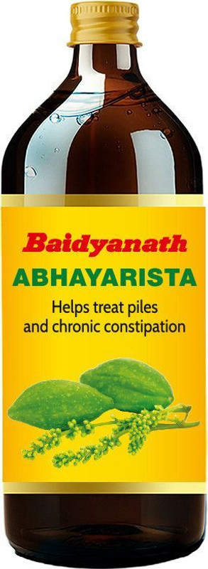 Baidyanath Abhayarishta For Piles | Ayurvedic Constipation Relief(450 ml)