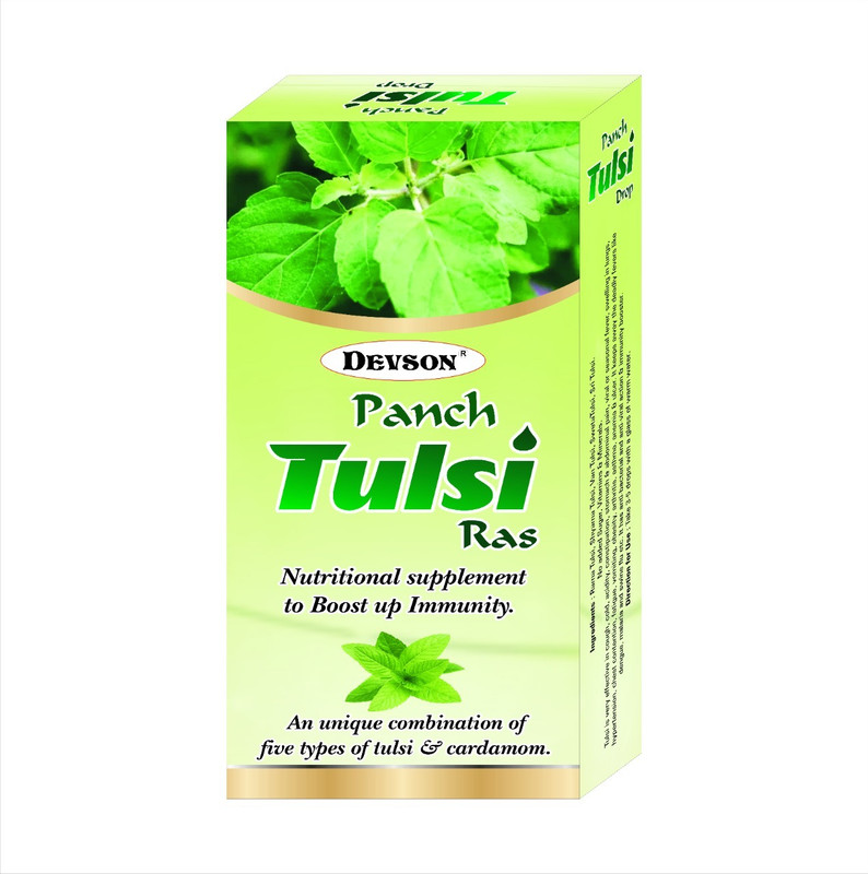 Devson Panch Tulsi Ras, Ayurvedic Tulsi Ras, 30ml (Pack Of 1)(30 ml)