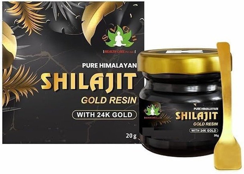 SVGH HEALTH CARE Pvt. Ltd Himalayan Shilajit Resin | Rich in Fulvic Acid|For Strength, Power & Stamina(20 g)