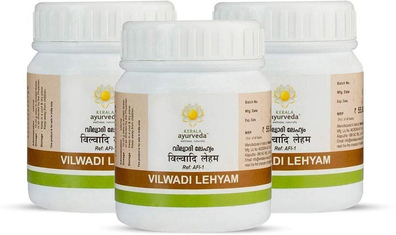 Kerala Ayurveda Vilwadi Lehyam 100 Gm(Pack of 3, 100 g)