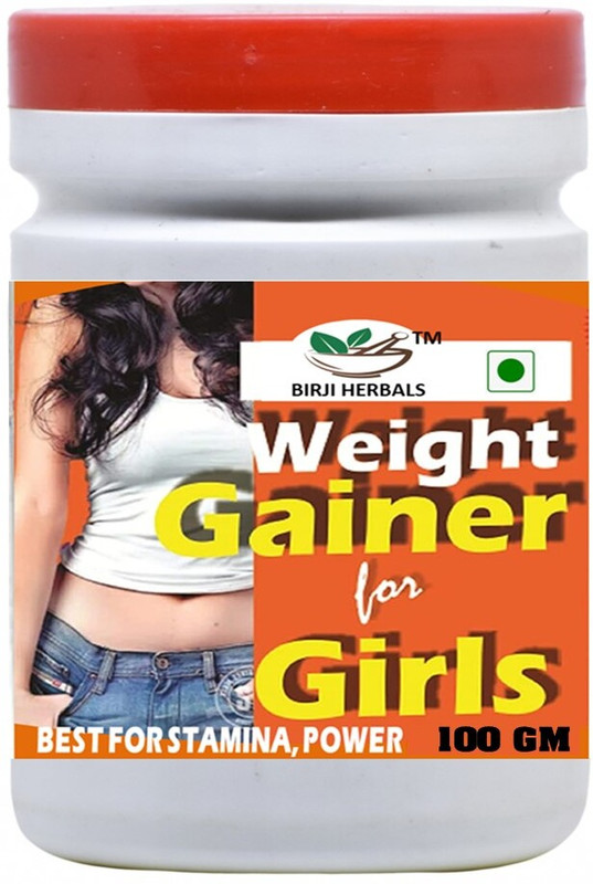 BIRJI HERBALS WEIGHT GAINER FOR GIRLS 100GM POWDER(100 g)