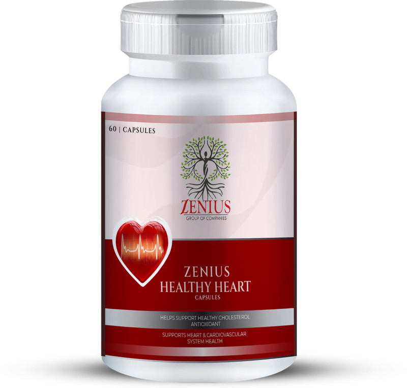 Zenius Healthy Heart Capsule for Arteries, Blood Pressure, and Well-being(60 Capsules)