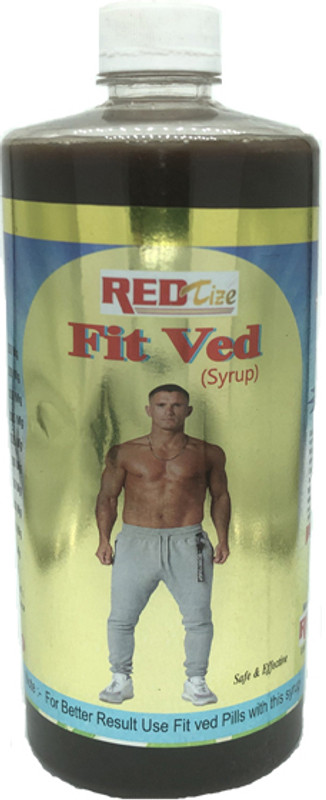 Redtize FitVed syrup for weight gain 1000ml bottle ayurvedic formula no1(1000 ml)