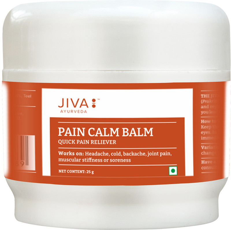 JIVA Pain Calm Balm 25gm (Pack of 1) | Pain Relief Balm(25 g)