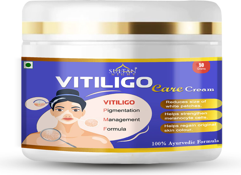 sultan night Vitiligo cream | Super Effective on Vitiligo | White Patches | Pigmentation(50g)(50 g)