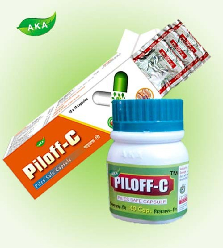 PILOFF-C 60 Capsule(100 Capsules)