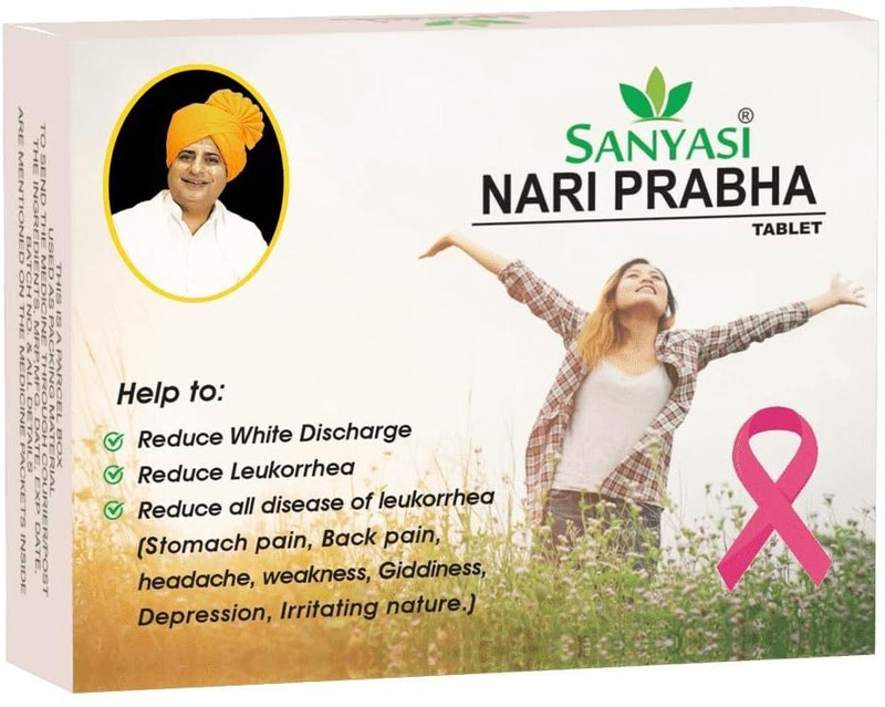 sanyasi ayurveda Sanyasi Nari Prabha Tablet - Ayurvedic Medicine(120 Tablets)