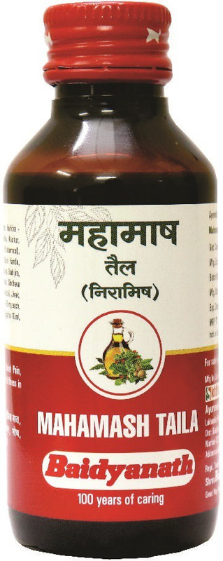 Baidyanath Mahamash Taila, 100ml Oil, Ayurvedic Tel For Joints & Muscle Pain Relief(100 ml)