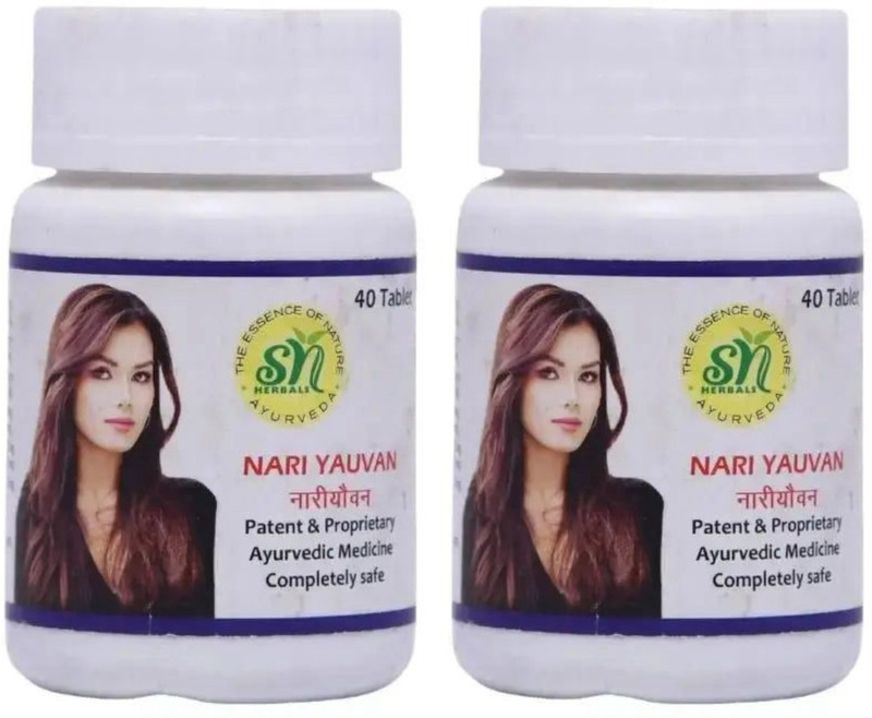 SN HERBALS Nari Yauvan Ayurvedic Herbal Syrup to Help in Daily Wellness(Pack of 2, 400 ml)
