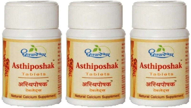 Dhotapapeshwar Asthiposhak (3 Packs, 30 Tablets Each)(Pack of 3, 30 Tablets, 30 Tablets, 30 Tablets)