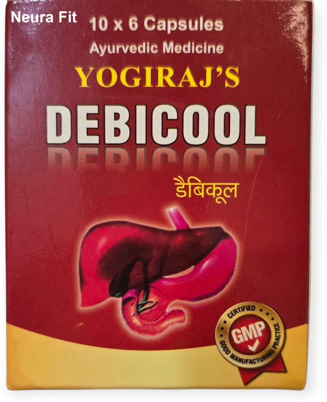 Neura Fit Yougiraj's Debicool ayurvedic 60 capsules(60 Capsules)
