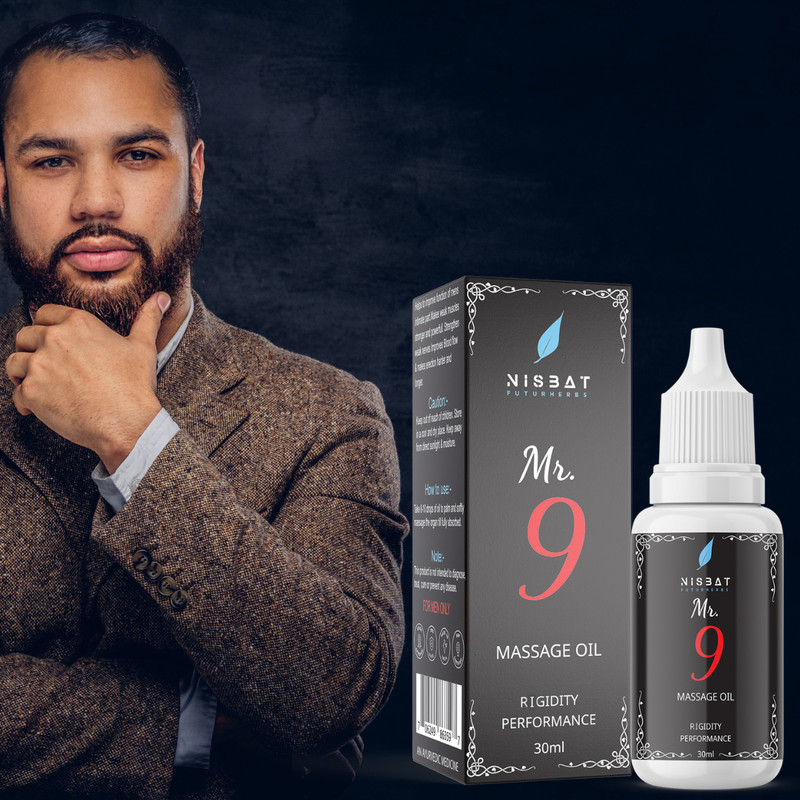 Nisbat Futurherbs NFo_MR 9 Herbs Weakness Muscles Ayurvedic Massage oil For Men(30 ml)