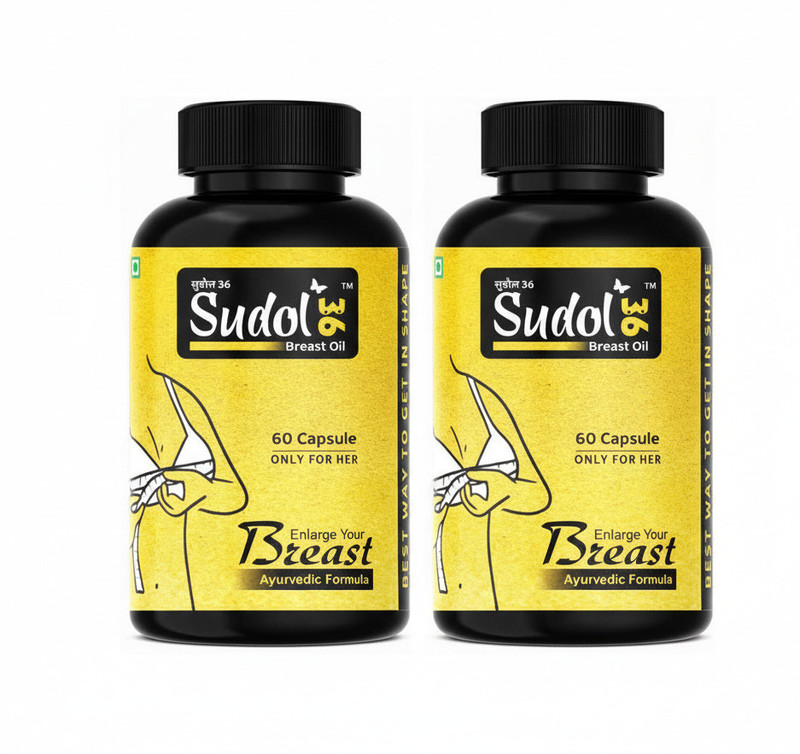 Suraj Herbals Sudol36 Women Shape Care(Pack of 2, 120 Capsules)