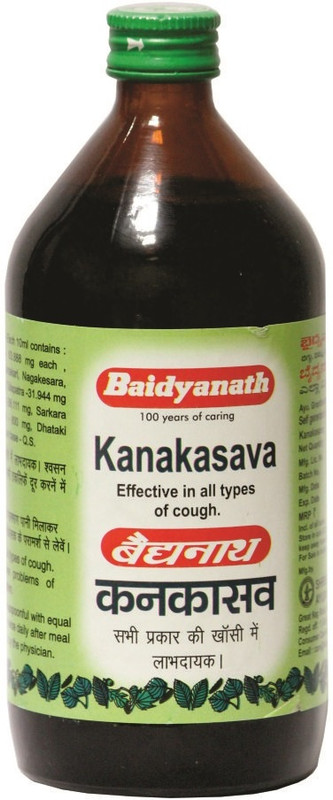 Baidyanath Kanakasava (450 Ml) (Pack Of 2)(Pack of 2, 900 ml)