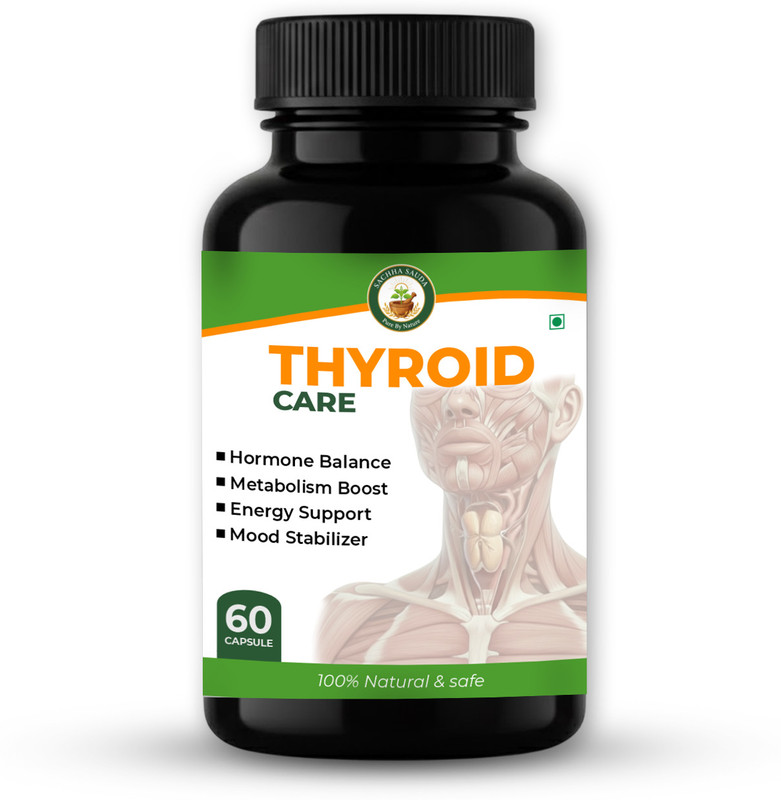 Suraj Herbals Thyroid,Hormone Balance(60 Capsules)