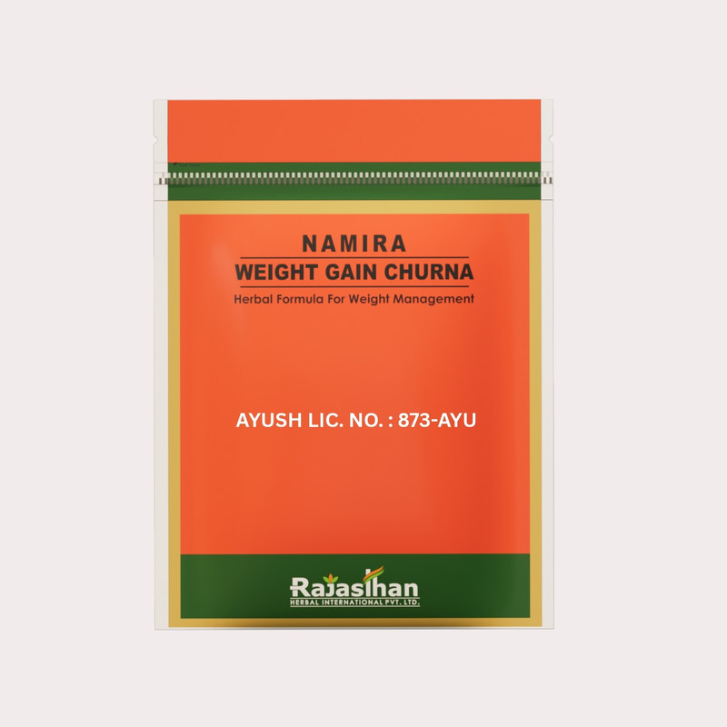 Rajasthan Herbal International Namira Weight Gain|100% natural way to achieve healthy body mass and vitality.(120 g)