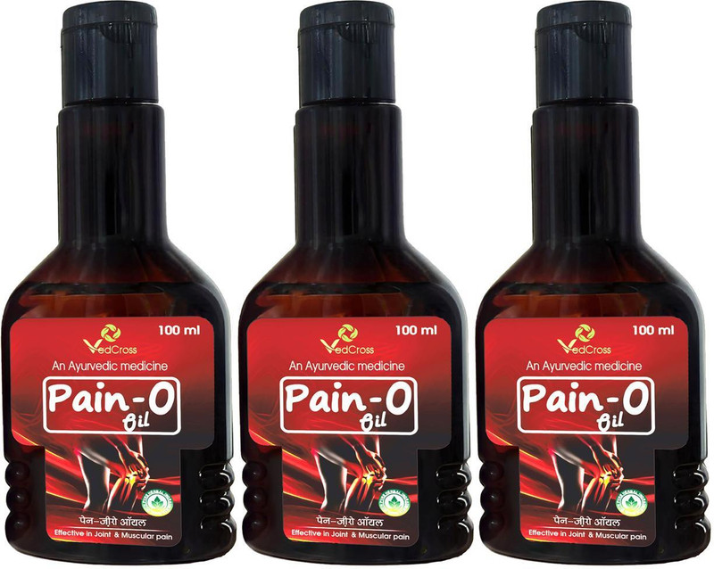Vedcross Pain-0(Pack of 3, 100 ml)