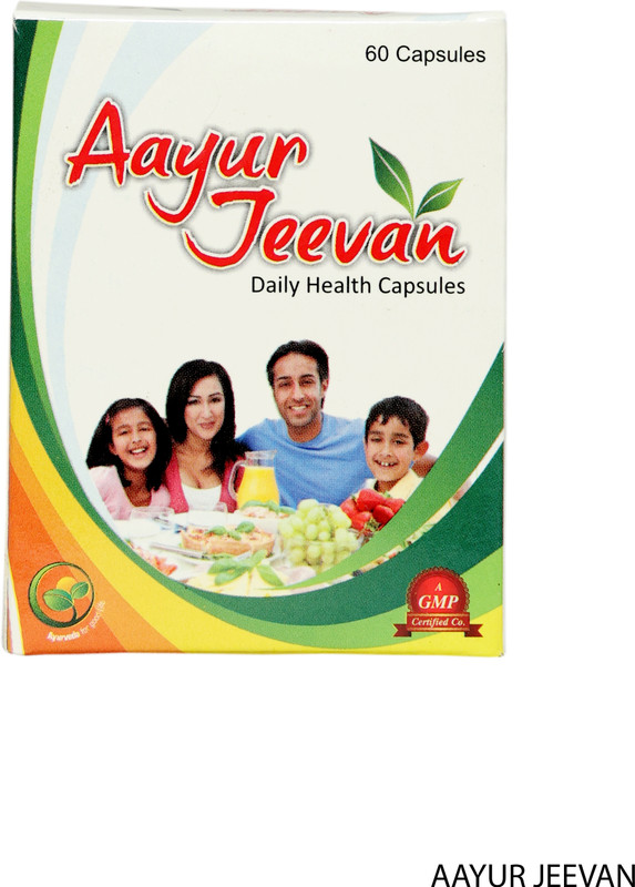 DR.TOTALA'S Aayur Jeevan Daily Health Capsules–Ayurvedic Supplement for Vitality & Weakness(60 Capsules)