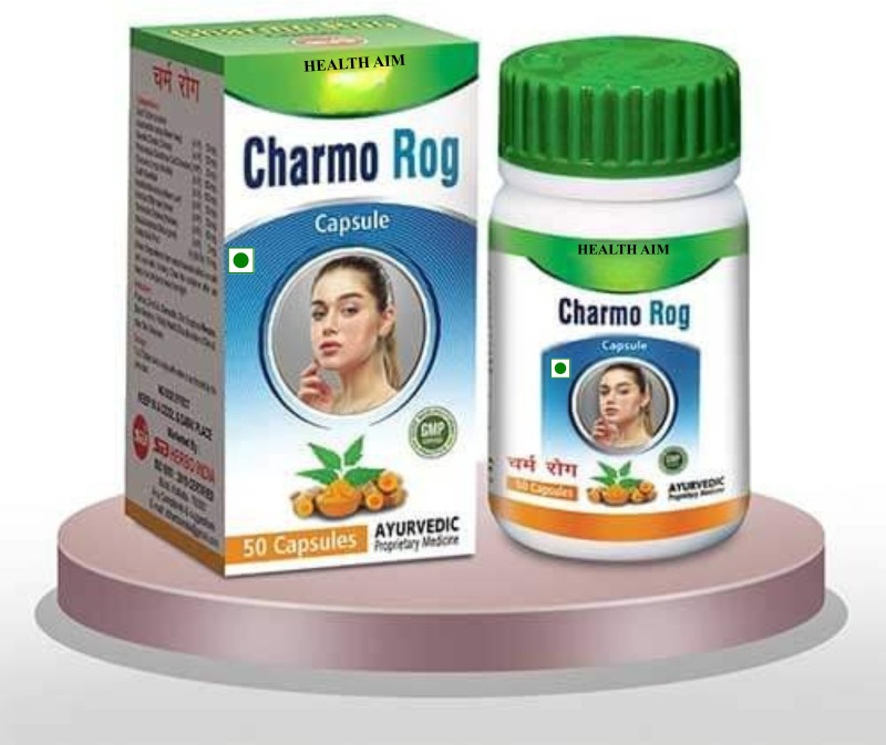 HEALTH AIM Ayurvedic Charmo Rog Capsule | For Skin Diseases(50 Capsules)
