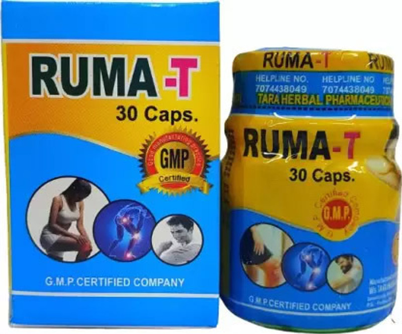 Tara Harbal Pharmaceutical RUMA T CAPSULE PACK OF 2 (30+30)(Pack of 2, 30 Capsules, 30 Capsules)