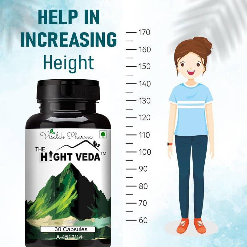 hight veda Height Vedaa Capsules-Strengthens and increases bone mass(30 Capsules)
