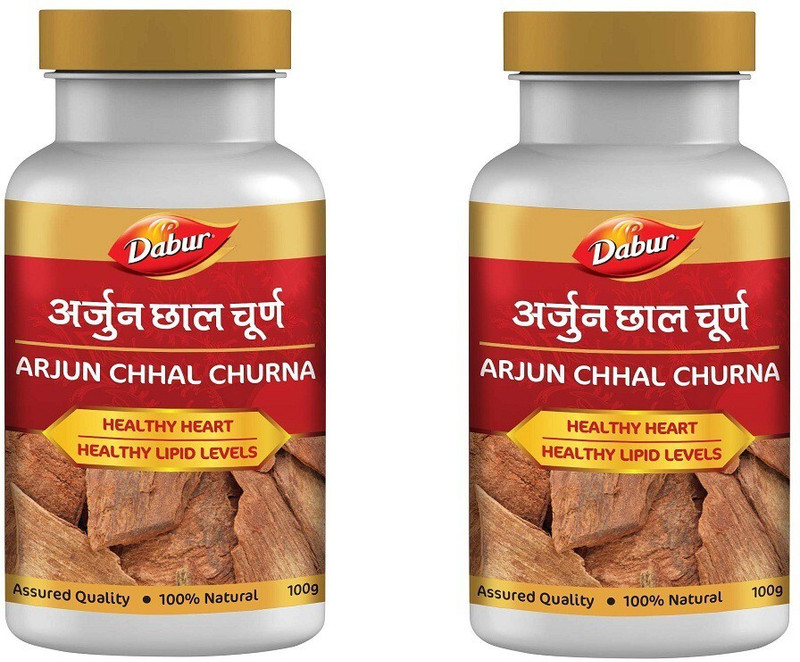 Dabur Arjun Chhal Churna Pack of 2 (200g)(Pack of 2, 200 g)