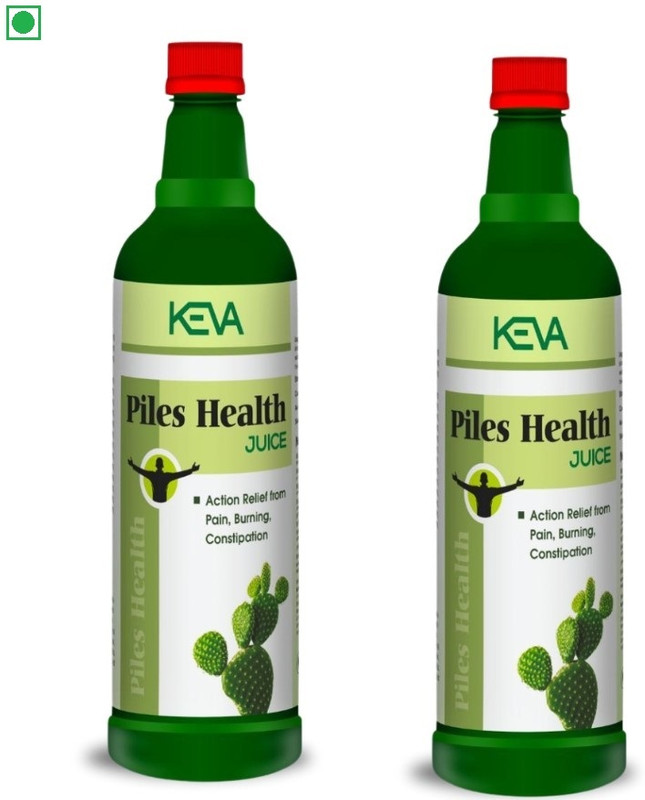 KEVA Piles Health Juice for Piles Care, Pain, Itching, Fissure, Bawasir(Pack of 2, 1500 g)