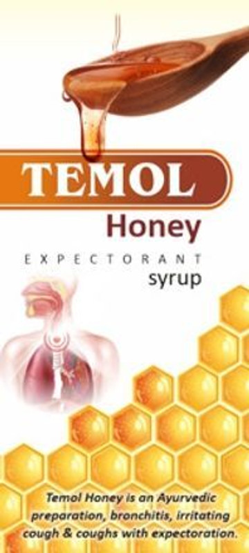Unitips pharma Unitips Temol-H Herbal Cough Syrup Honey & Banaksha 200ml (2*100ml)(200 ml)