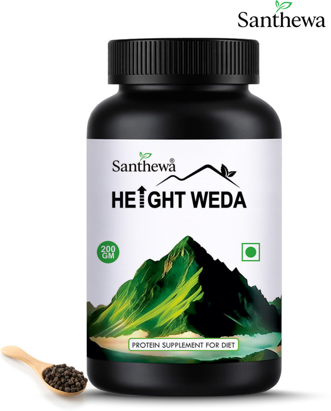 SANTHEWA Height Veda Nutritional Powder Natural Ingredients for Body Support(200 g)