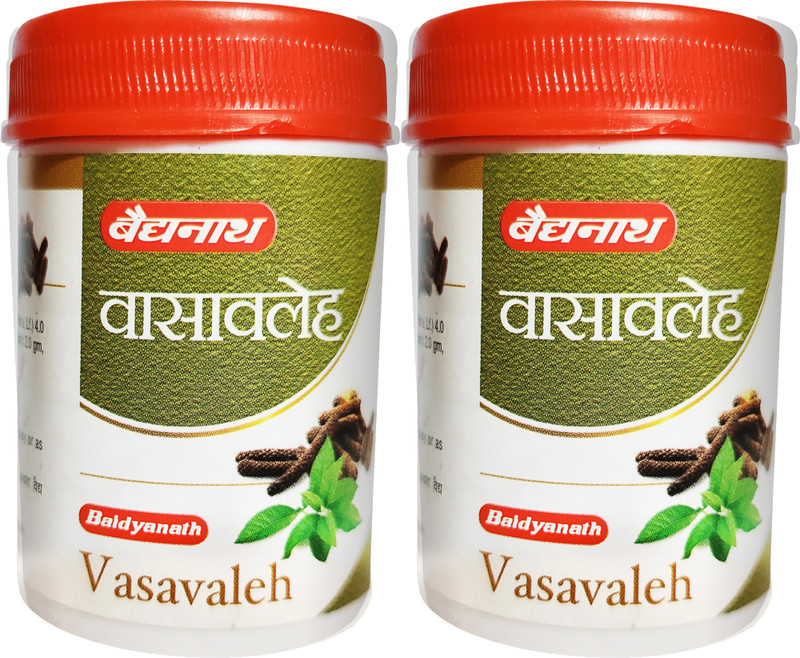 Baidyanath Vasavaleh- An Ayurvedic Medicine | Useful in Respiratory Problems, Cough and Cold | Pack of 2(Pack of 2, 120 g)