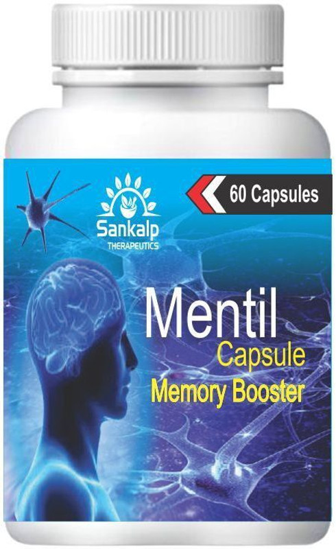 sankalp therapeutics Mentil memory booster 60 capsules for Insomnia and occasional stress(60 Capsules)