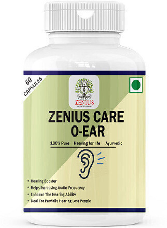 Zenius Care O Ear Capsules for Enhance Your Hearing: Capsule for Improved Hearing Power(60 Capsules)