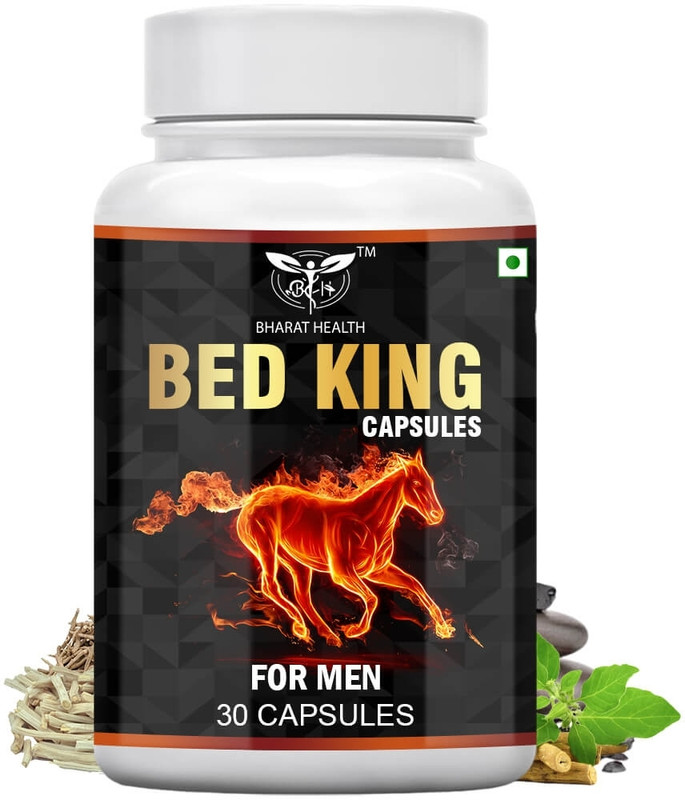 BHARAT HEALTH BED KING CAPSULE (30 VEG CAPSULE)(30 Capsules)