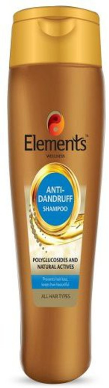 Elements Anti Dandruff Shampoo (Pack Of 2 )-400 ML Anti Dandruff Shampoo 2 PCS(Pack of 2, 400 ml)