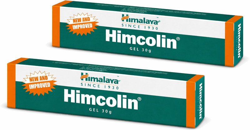 HIMALAYA Himcolin Gel – New and Improved Ayurvedic Formula for Muscle Relaxant(Pack of 2, 30 g, 30 g)