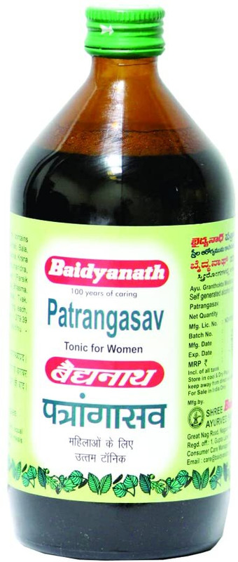 Baidyanath Patrangasav (450ml) Tonic for Women(450 ml)