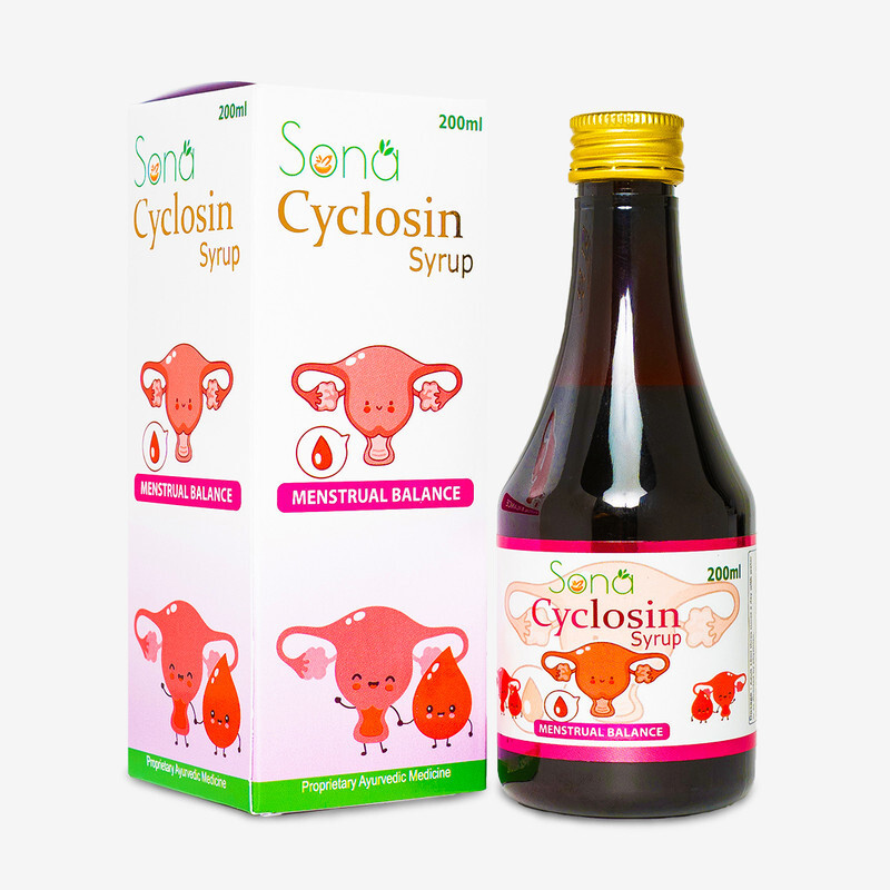 SONA HEALTH CARE Cyclosin Syrup for Womens periods problem Health(200 ml)