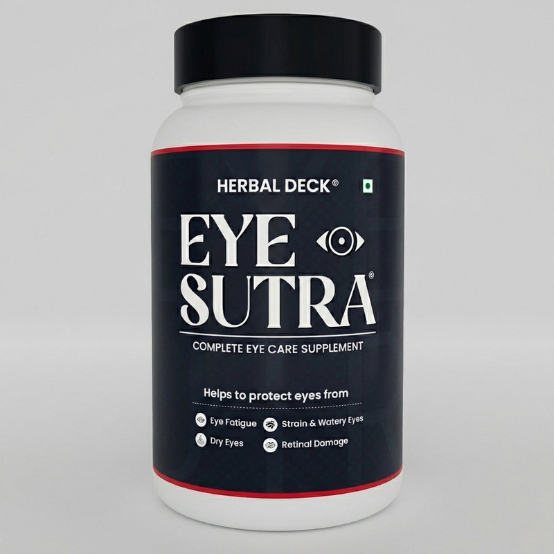 Herbal Deck Natural Eye Care Supplement for Tired Eyes(150 g)