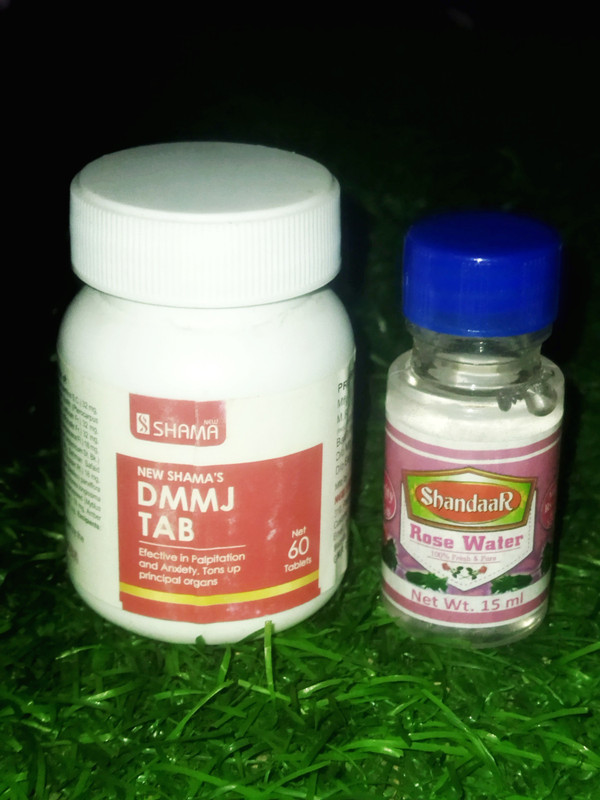 New Shama Dawaul Misk Matadil Jawahar wali (60tab) Comes with shandaar rose water(60 Tablets)