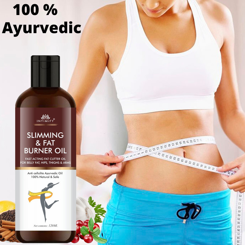 INTIMIFY Fat Burning Oil, Slimming oil, Fat Burner, Anti Cellulite & Skin Toning oil(120 ml)