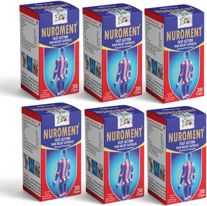 DR. THANGS NUROMENT CAPSULES PACK OF 2 | 30 Capsules' in each pack(Pack of 2, 60 Capsules)