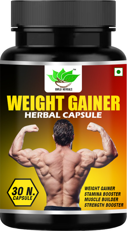BIRJI HERBALS WEIGHT GAINER HERBAL CAPSULE(30 Capsules)