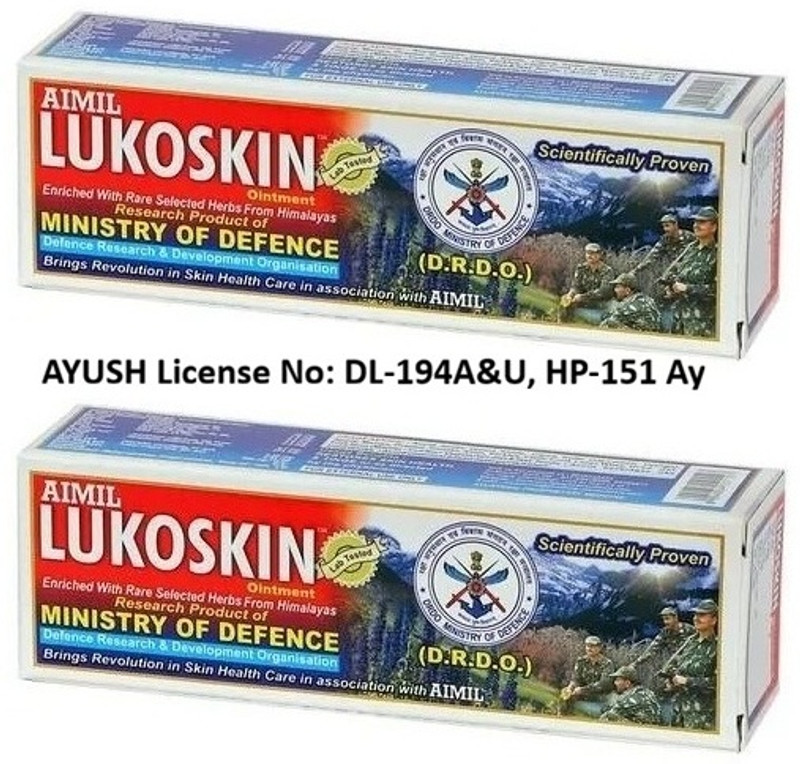 Aimil Lukoskin Ointment For Skin Care(Pack of 2, 40 g, 40 g)