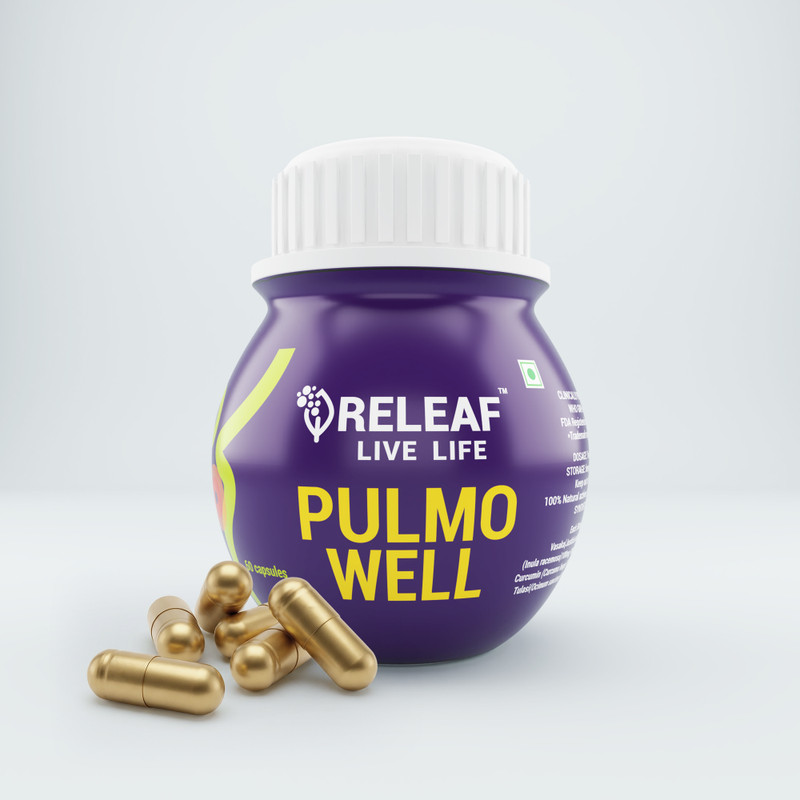 Releaf Pulmo Well(60 Capsules)