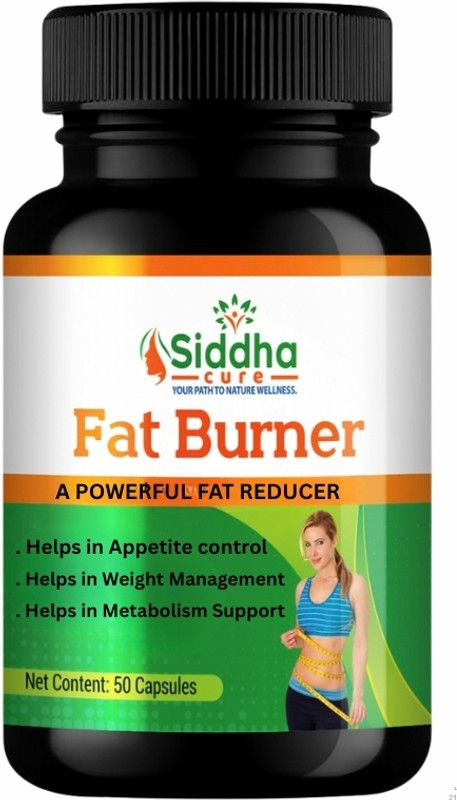 Siddha cure Fat Burner, Supports Weight Management & Fuels Metabolism(50 Capsules)