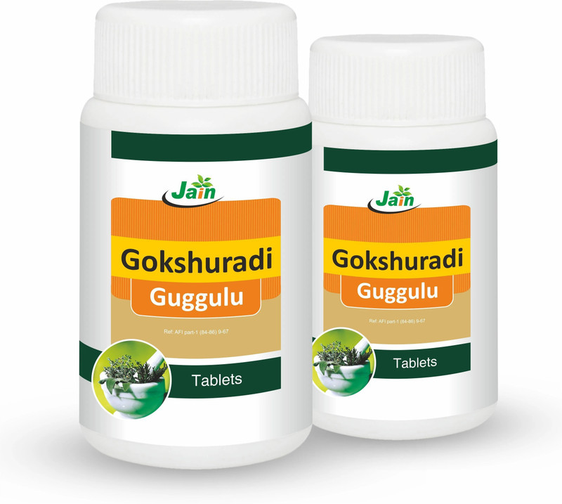 Jain Gokshuradi Guggulu 80's (Pack of 2)(Pack of 2, 160)