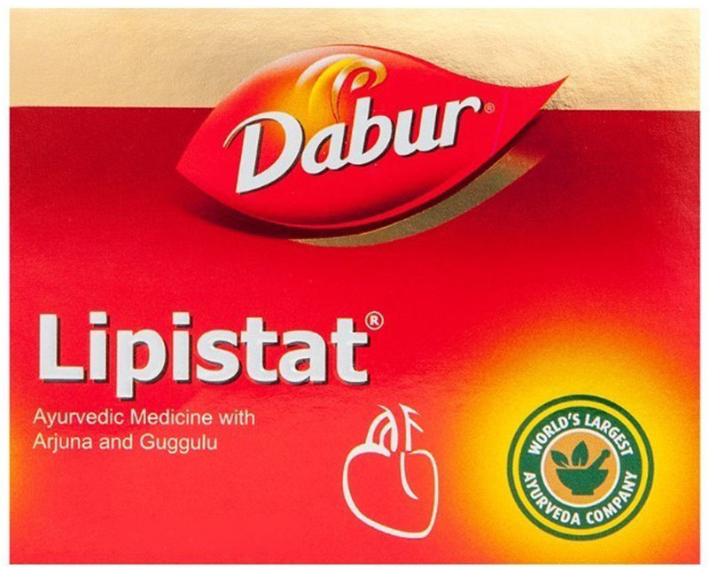 Dabur Lipistat Capsule (10 × 5 Capsule) For Cholesterol(50 Capsules)