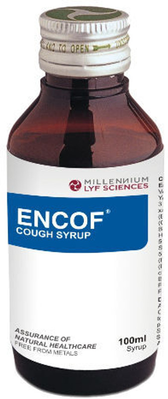 millennium herbal care ENCOF COUGH SYRUP | 100 ml X 4 Bottles(Pack of 4, 100 ml)